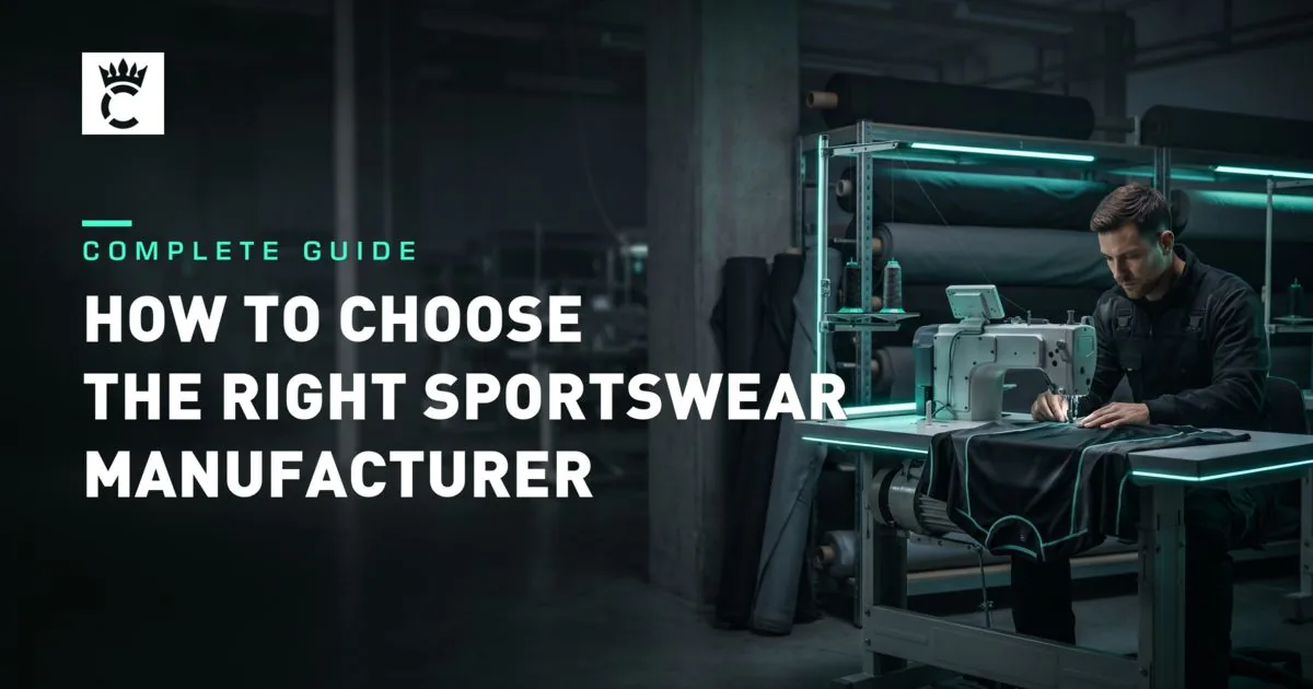 How to Choose the Right Sportswear Manufacturer: Complete Guide