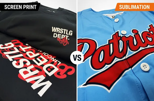 Sublimation vs Screen Printing: Which Is Better?