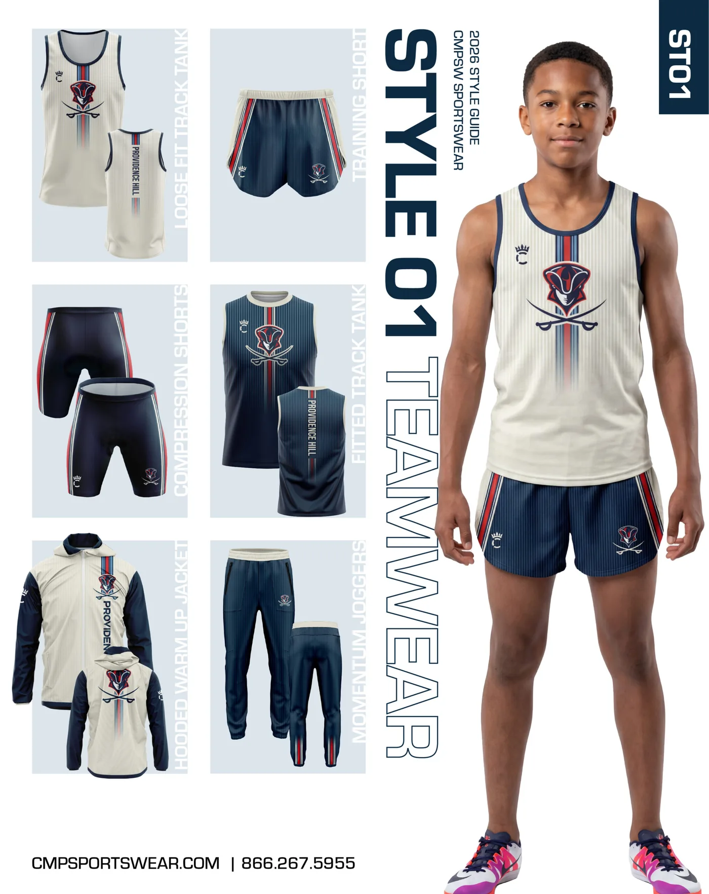 Men’s Track & XC Style Guide — style 1