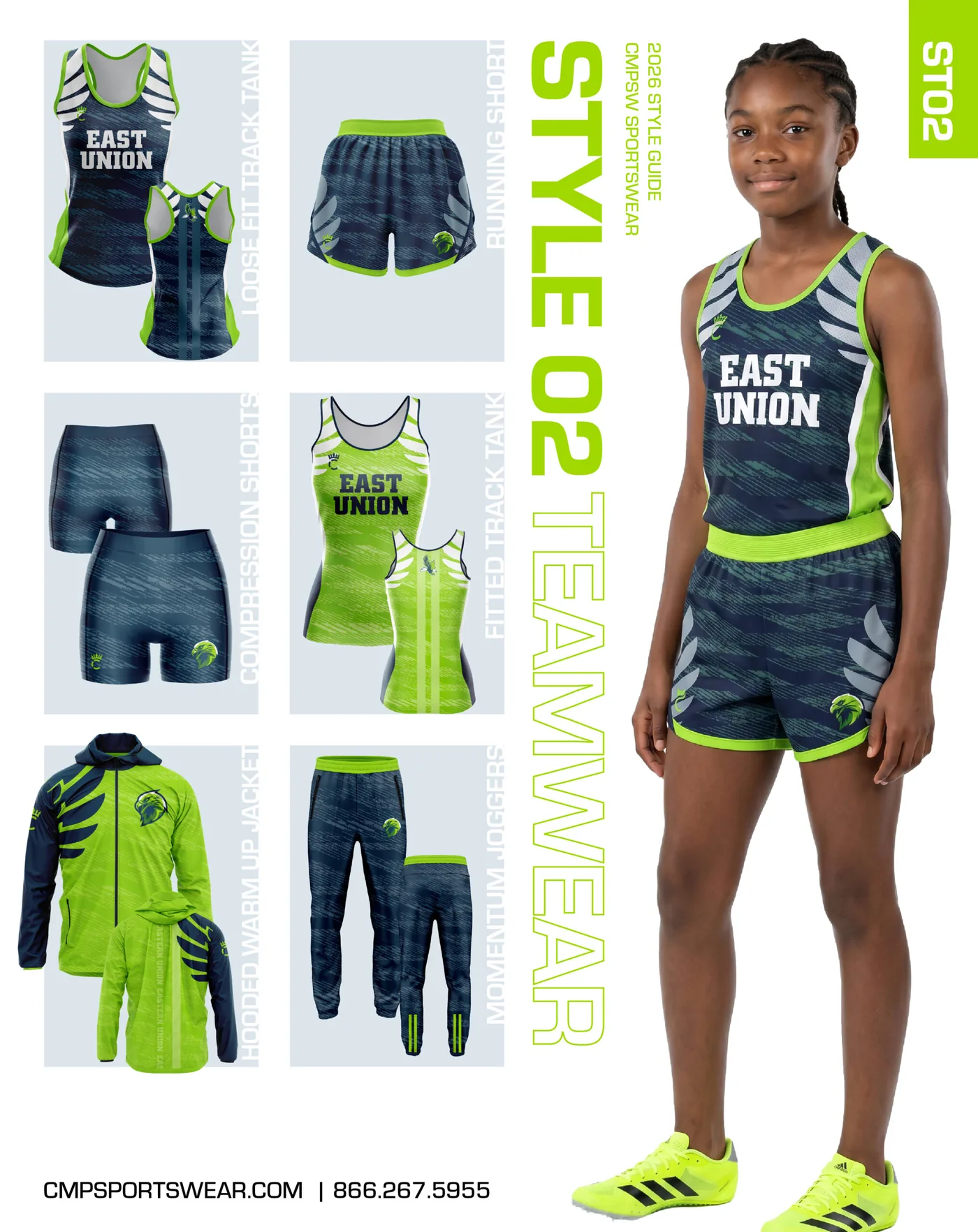 Women’s Track & XC Style Guide — style 1