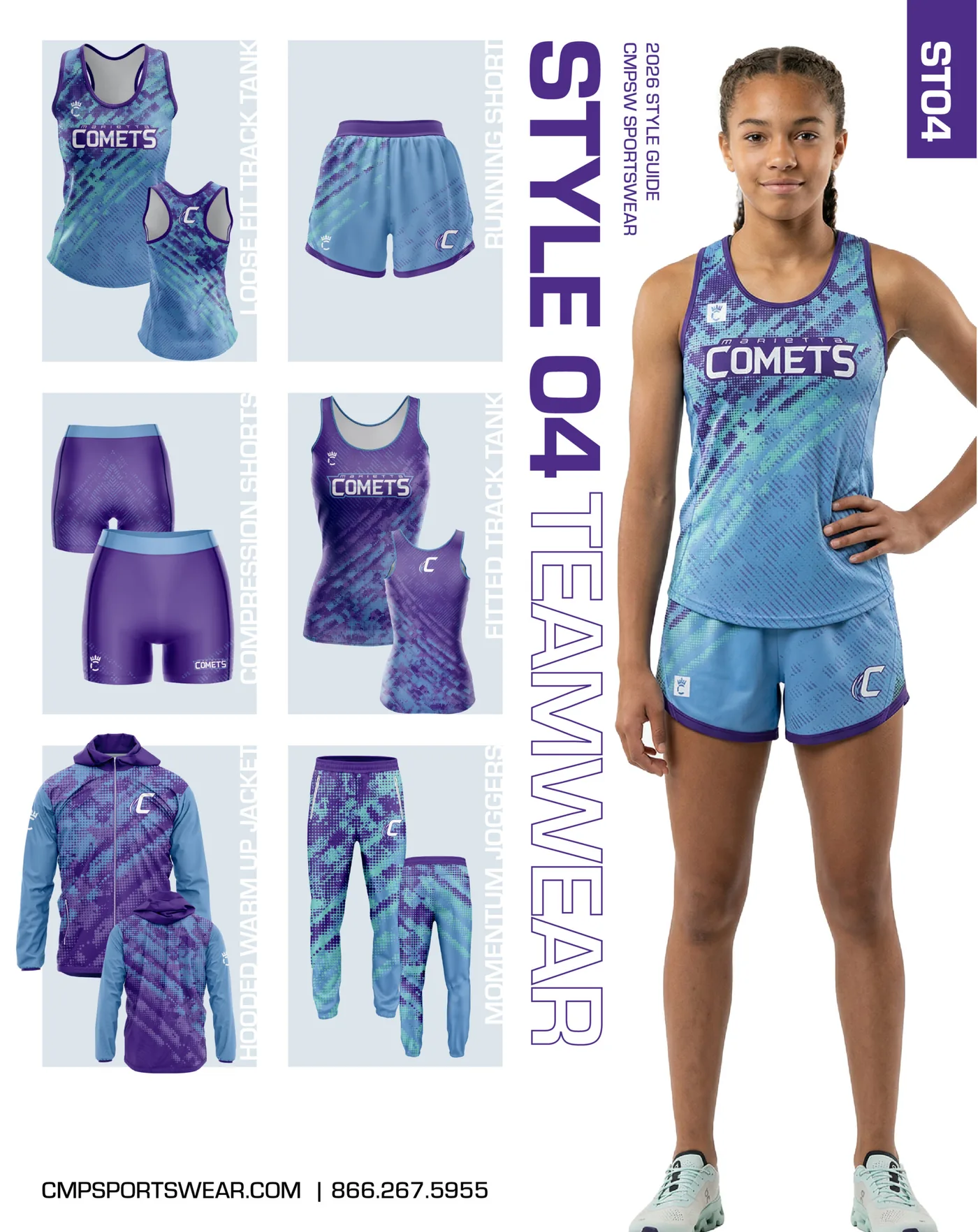Women’s Track & XC Style Guide — style 3