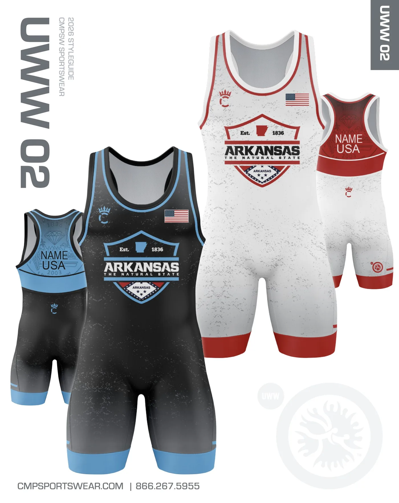 Wrestling UWW Style Guide — style 2