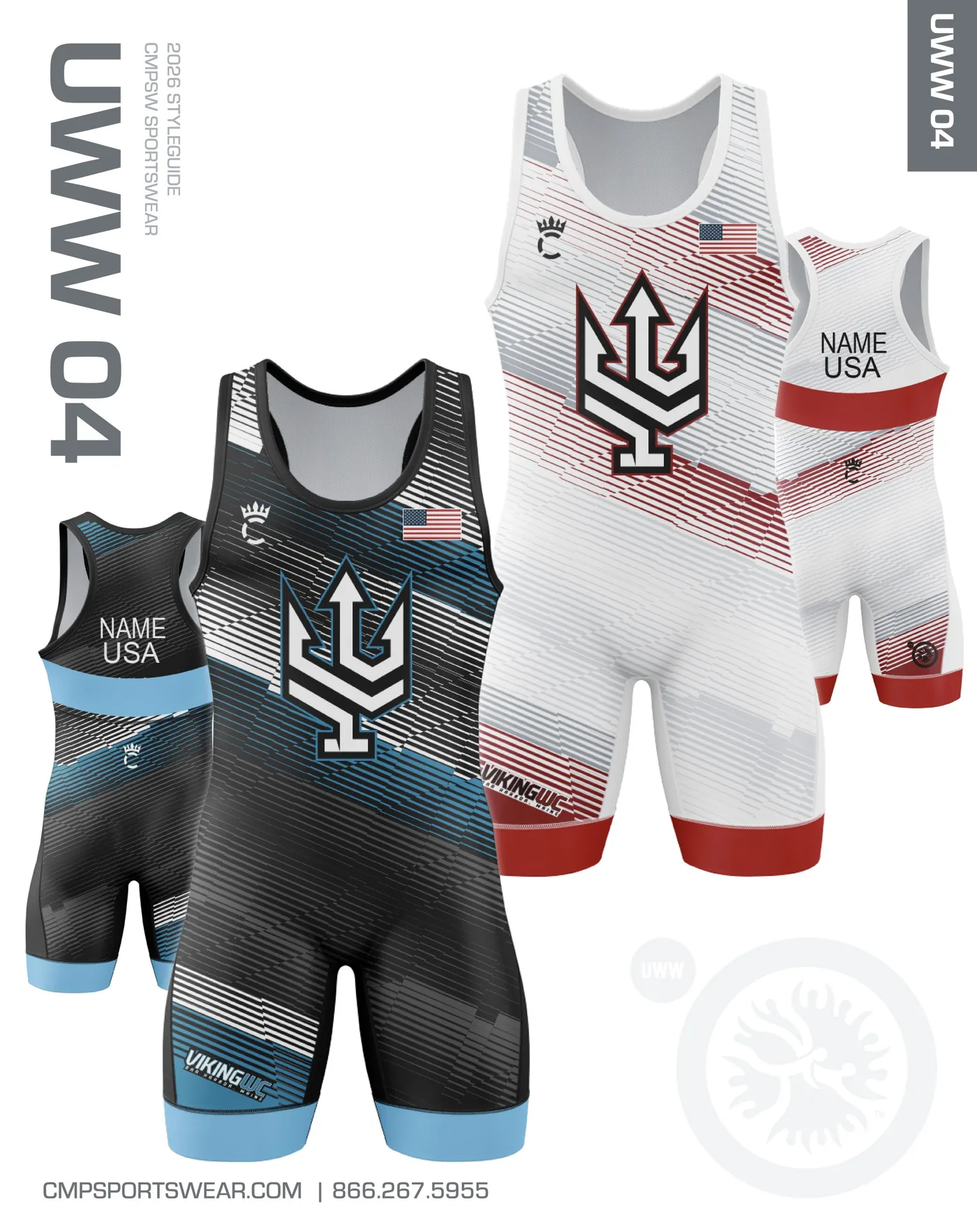Wrestling UWW Style Guide — style 4