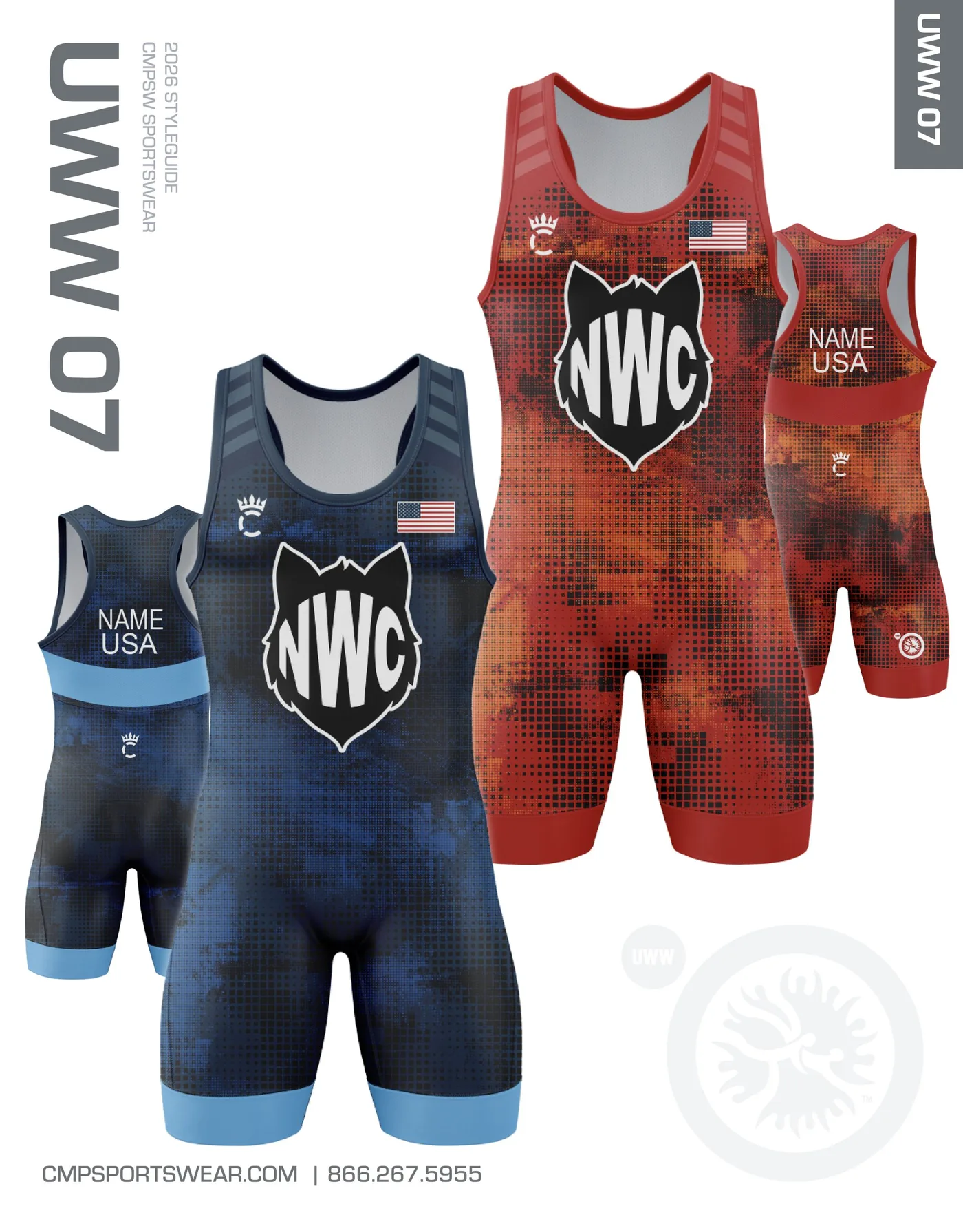 Wrestling UWW Style Guide — style 7