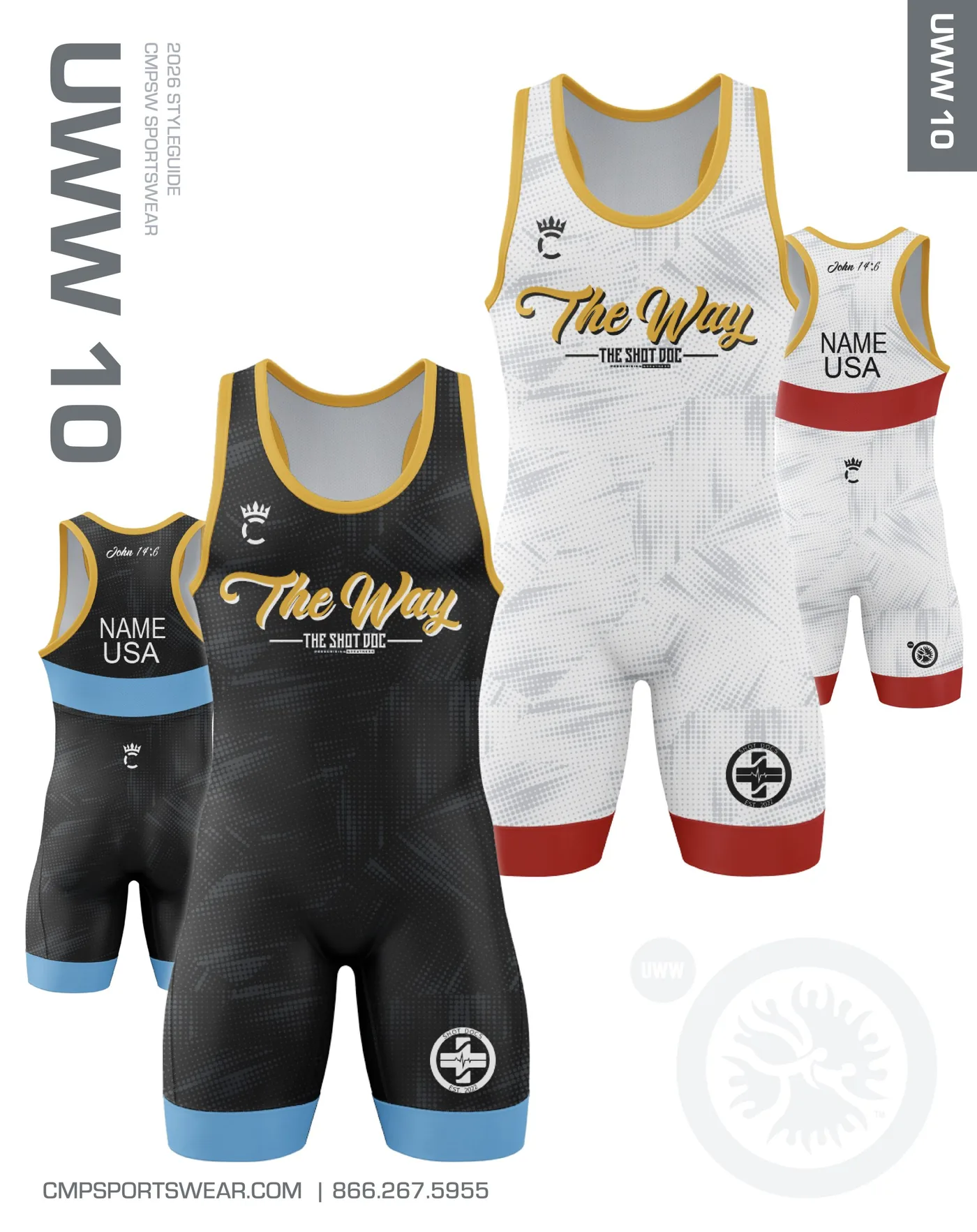 Wrestling UWW Style Guide — style 10