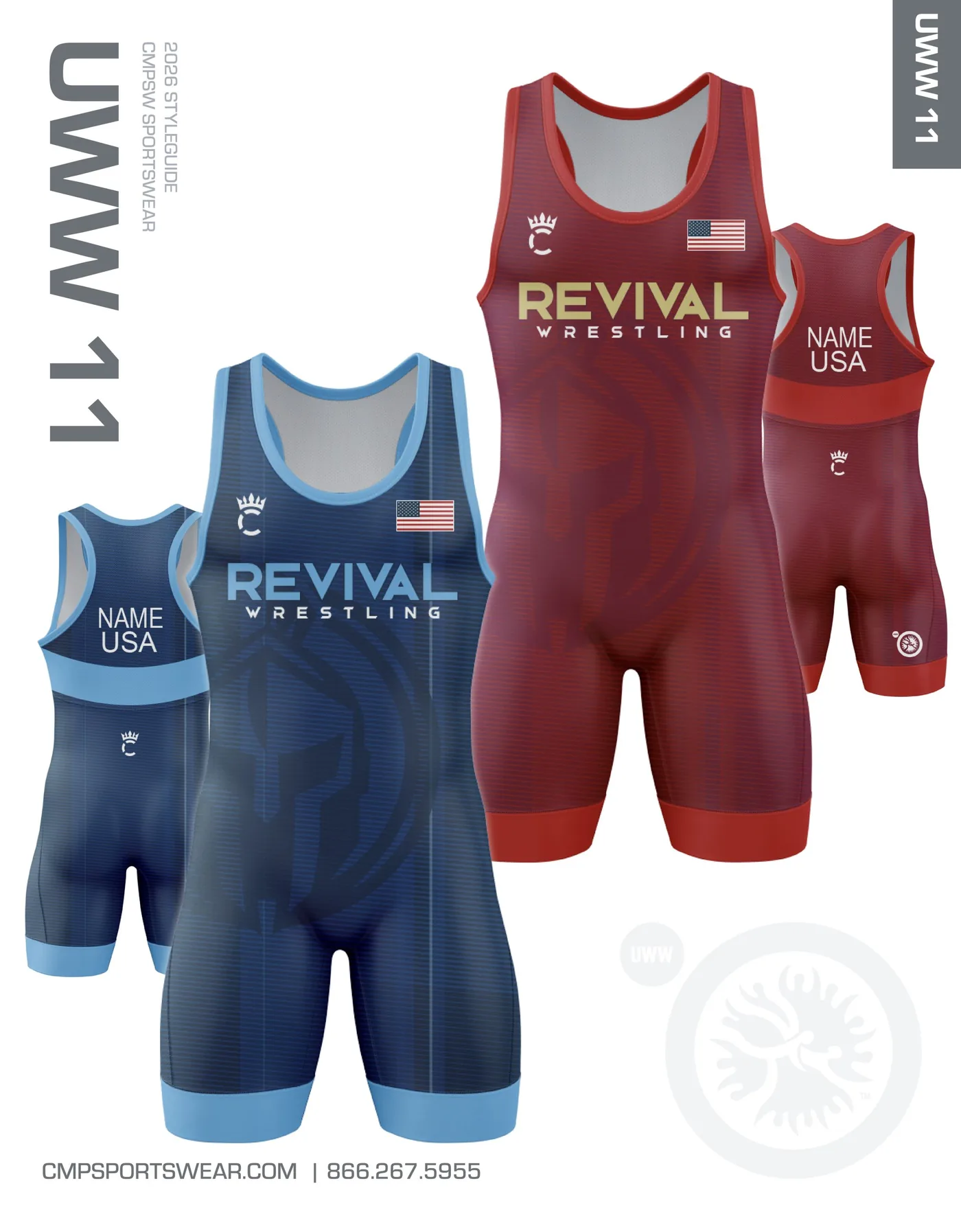 Wrestling UWW Style Guide — style 11