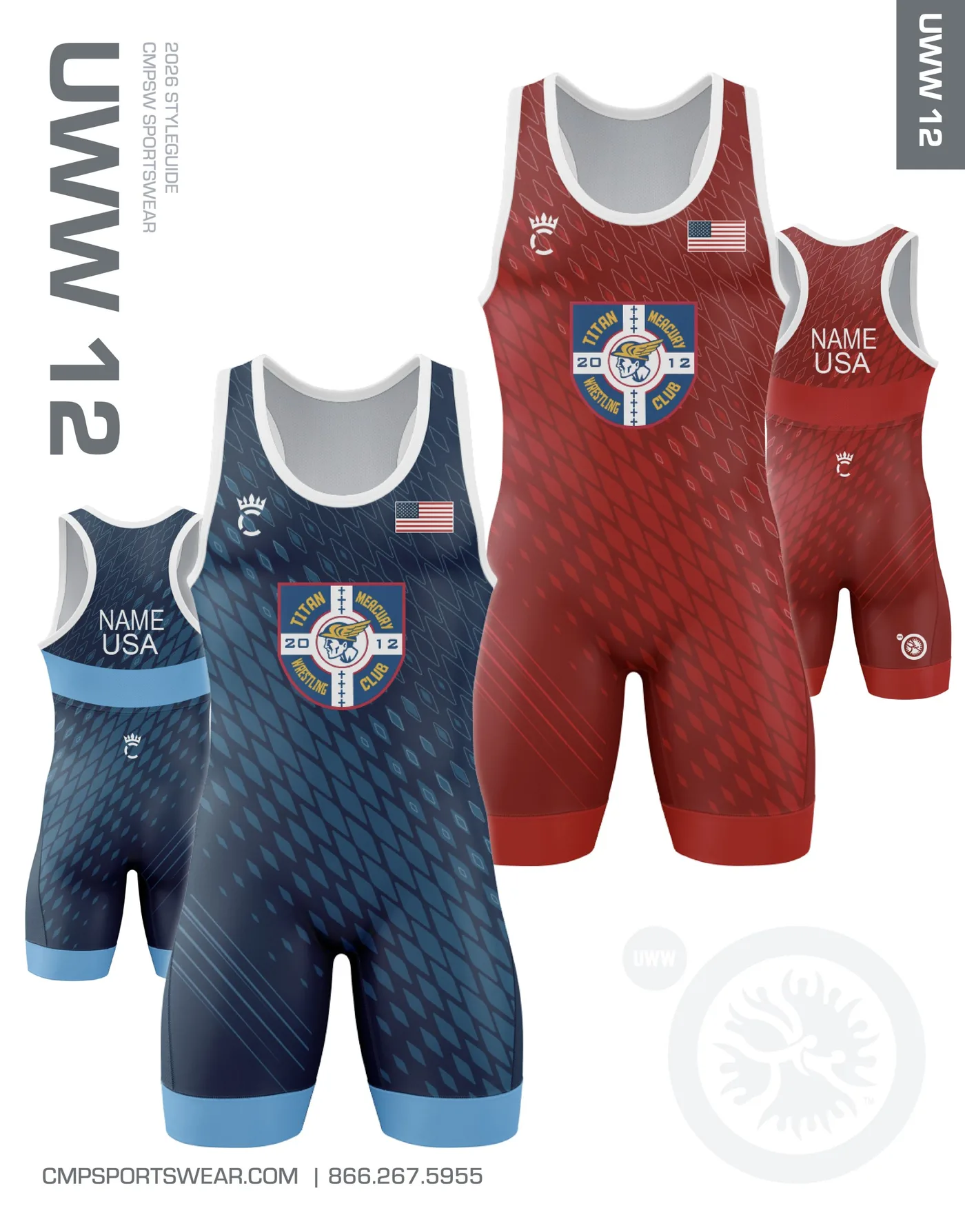 Wrestling UWW Style Guide — style 12