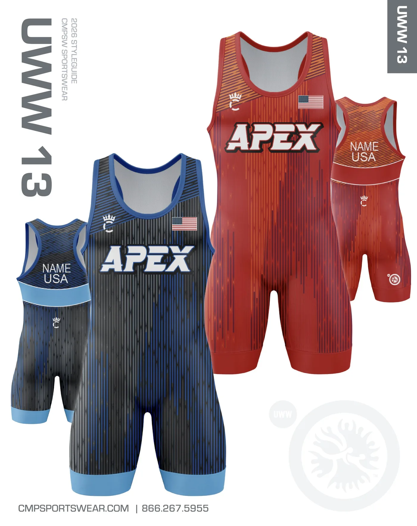Wrestling UWW Style Guide — style 13