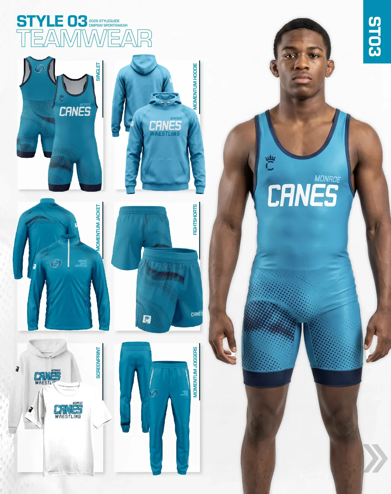 ’26 Wrestling Style Guide — style 4