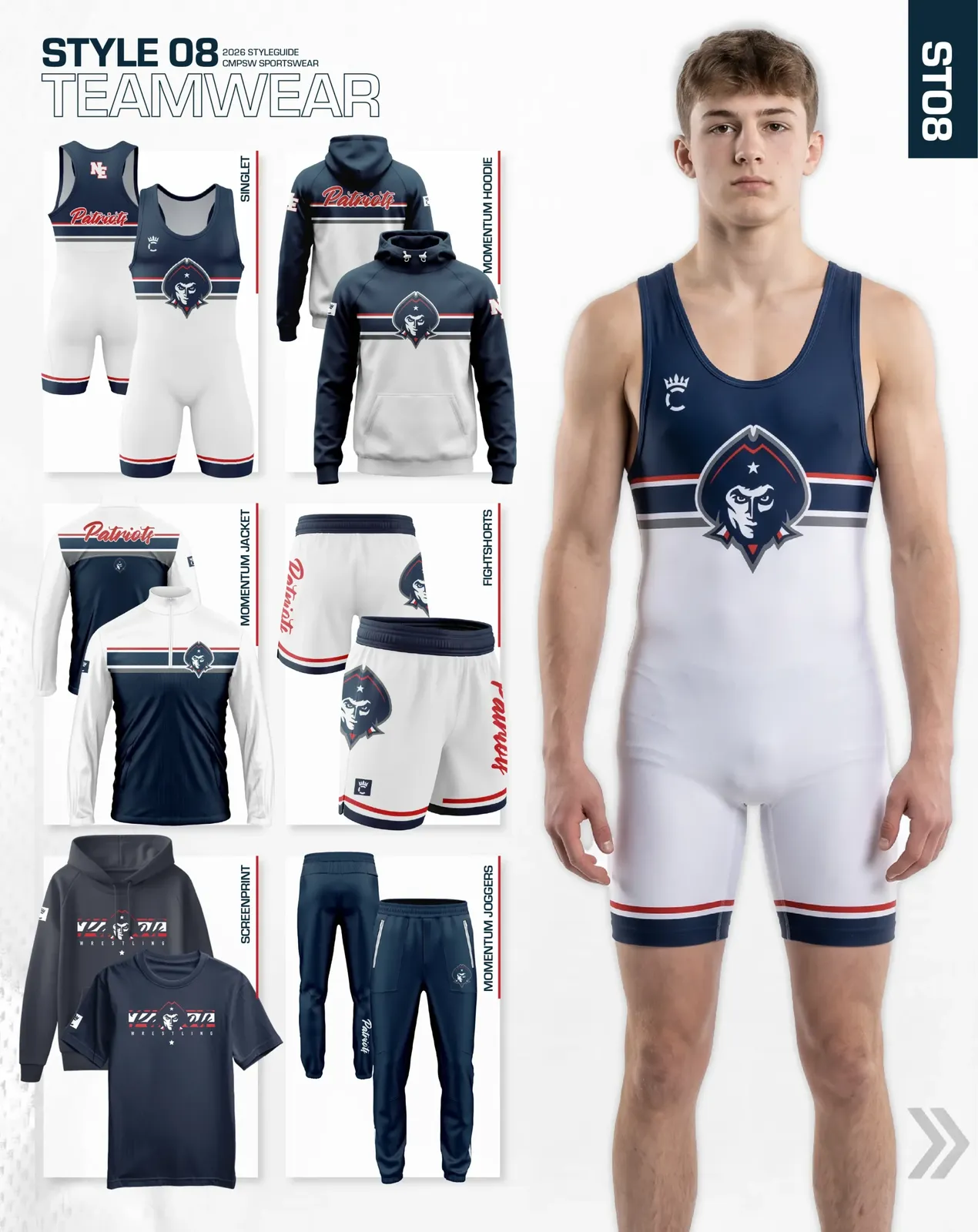 ’26 Wrestling Style Guide — style 9