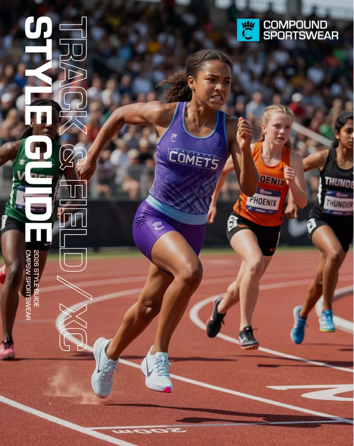 Custom women's track and cross country styles