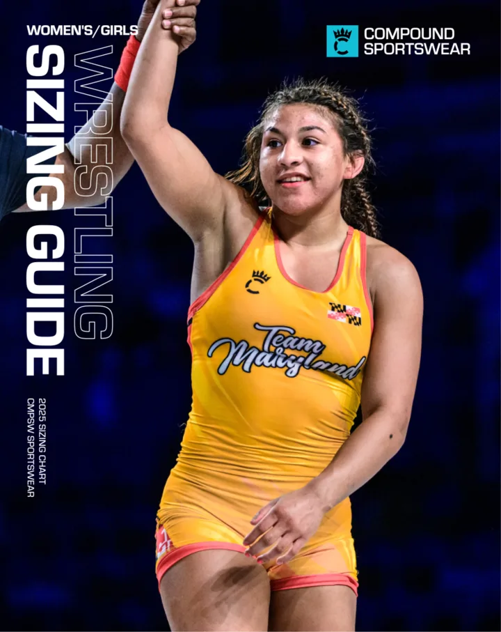 Women's wrestling size chart cover