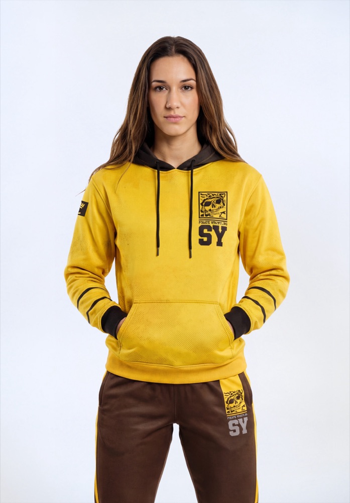 Compound performance fleece hoodie