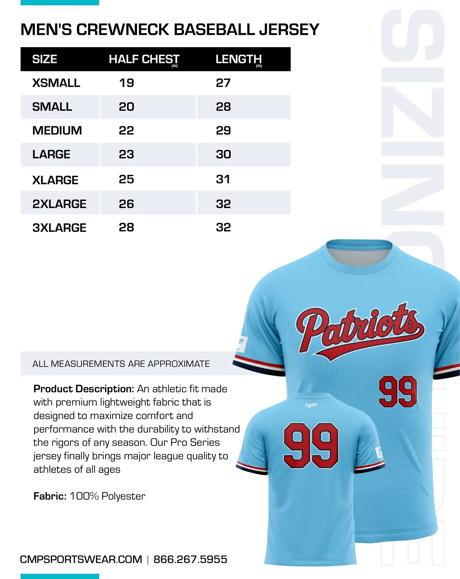 Baseball Size Chart — page 6