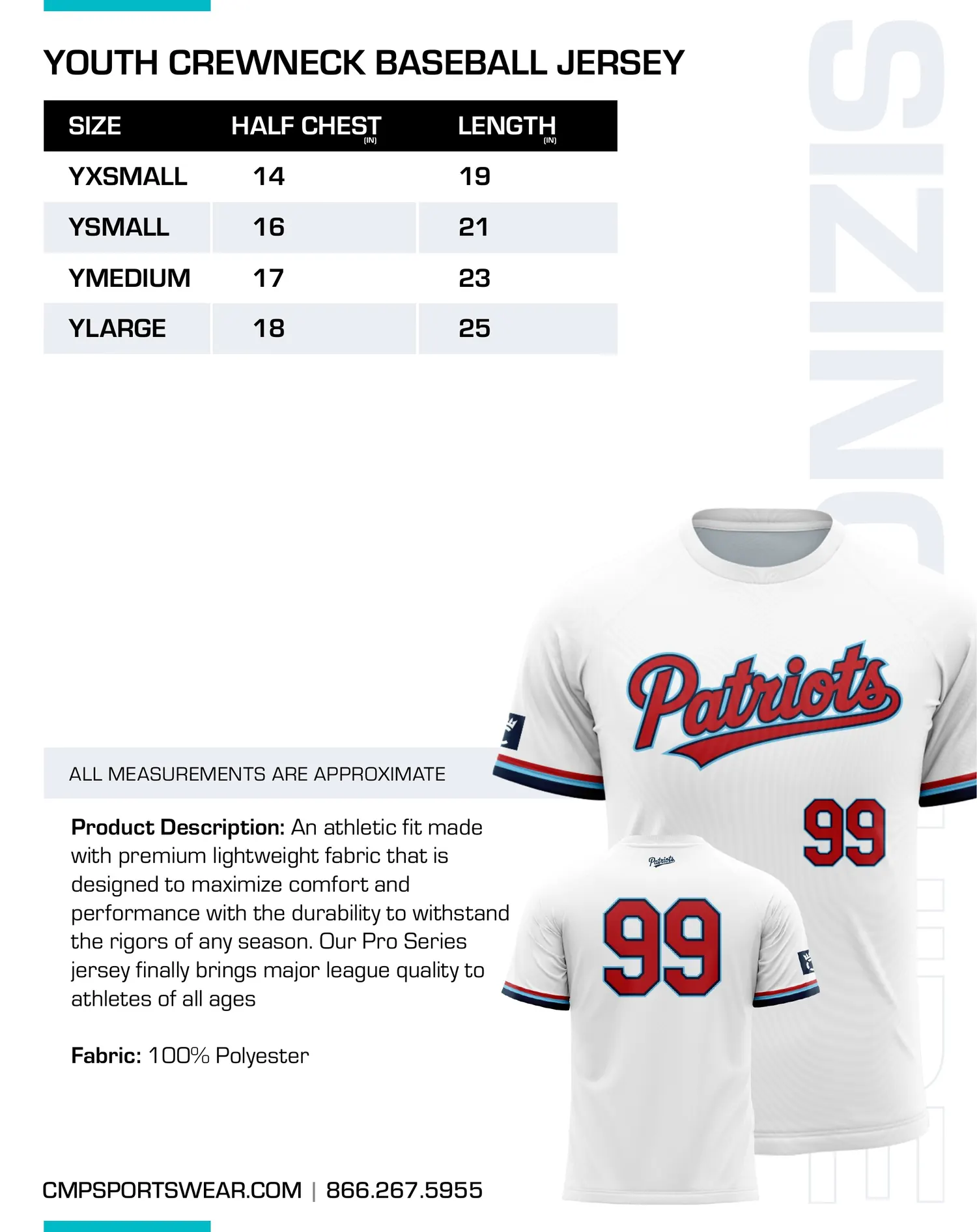 Baseball Size Chart — page 7