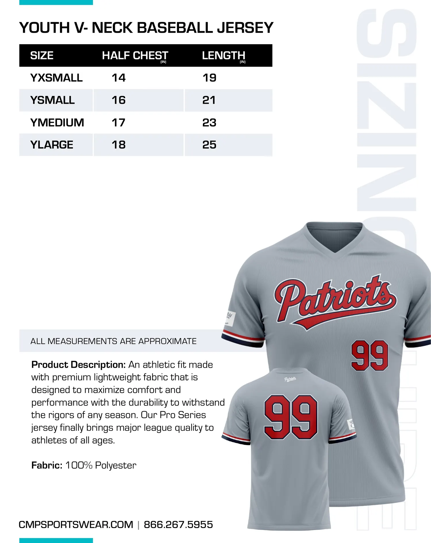 Baseball Size Chart — page 9