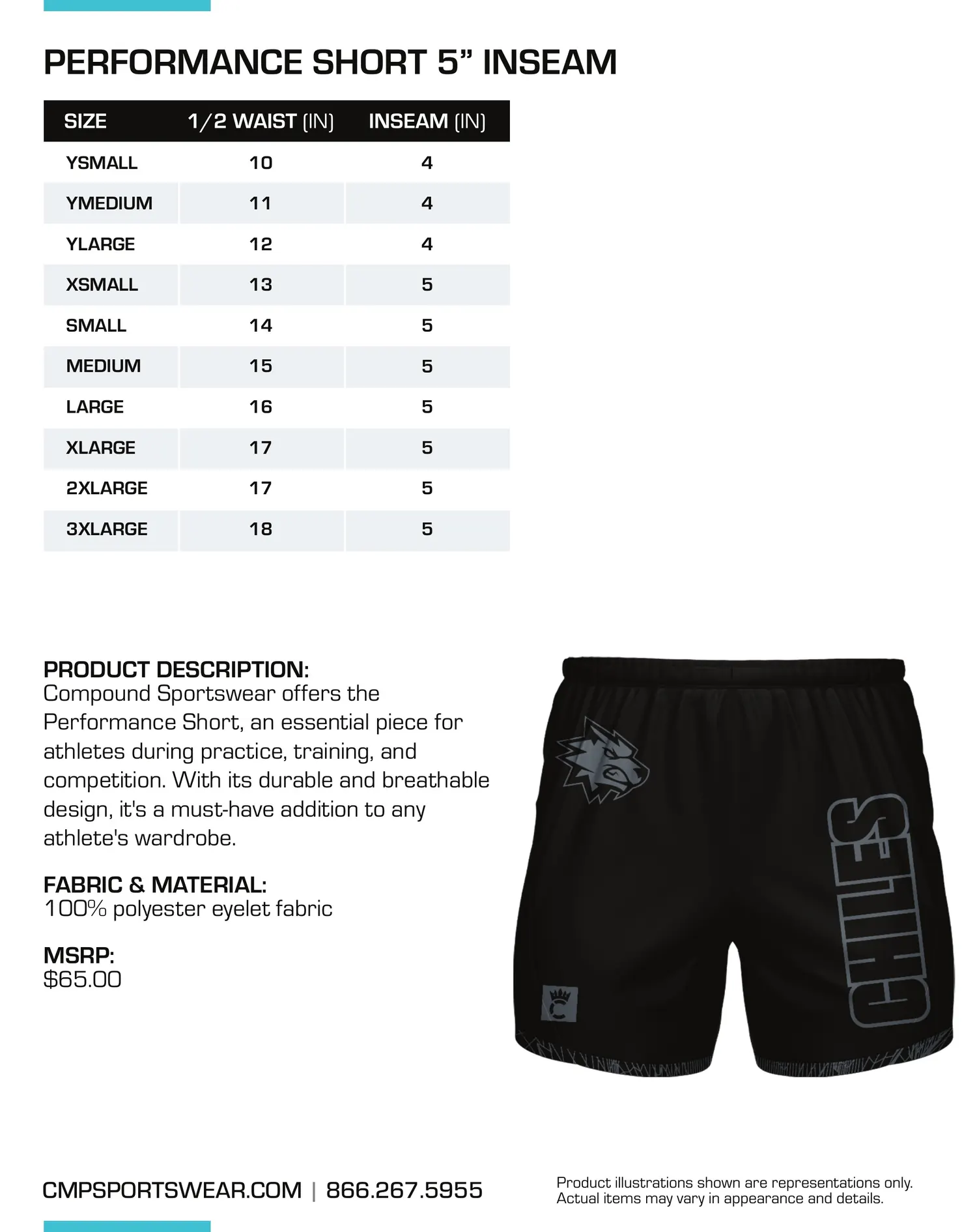 Men's Wrestling Size Chart — page 4